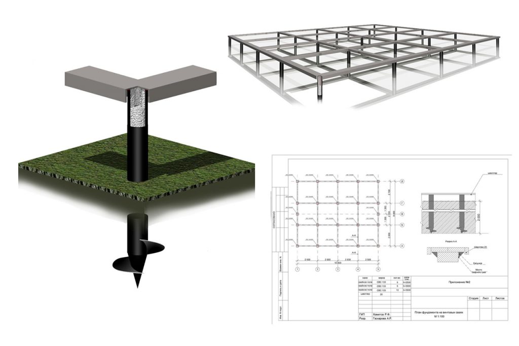 Технология винтовых свай