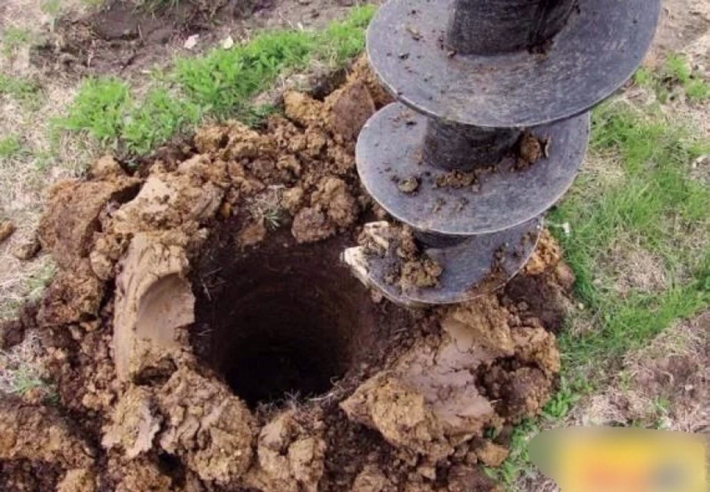 Разведка участка под сваи