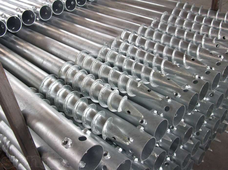 Оцинкованные сваи