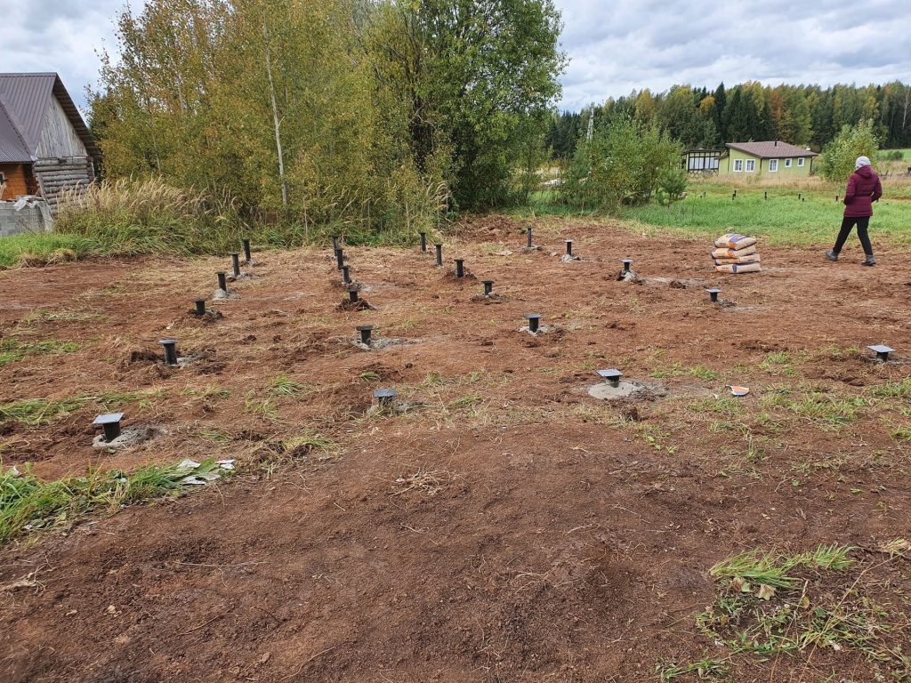 Фотоотчет по сваям